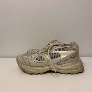 Axel Arigato Marathon Runner Chunky Beige Mesh Sneakers Size EU 39